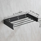 Invisible Wall-Mounted Clothes Drying Rack Stand Hanger - AABA MALL