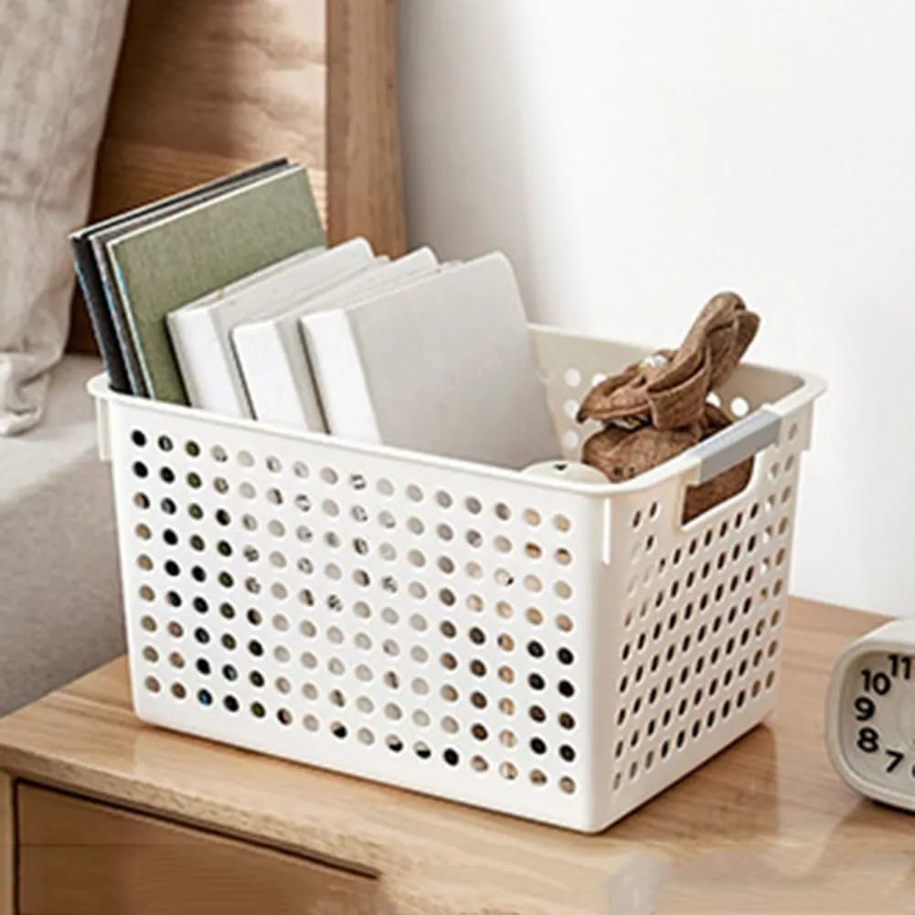 Multi-Purpose Plastic Storage Basket Box