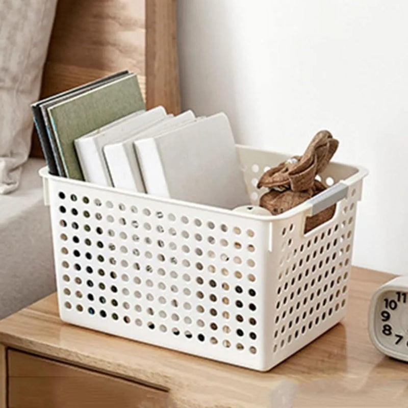 Multi-Purpose Plastic Storage Basket Box - AABA MALL