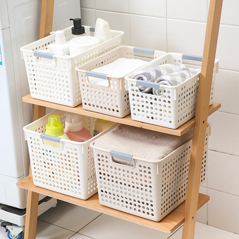 Multi-Purpose Plastic Storage Basket Box - AABA MALL