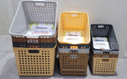 Multi-Purpose Plastic Storage Basket Box - AABA MALL