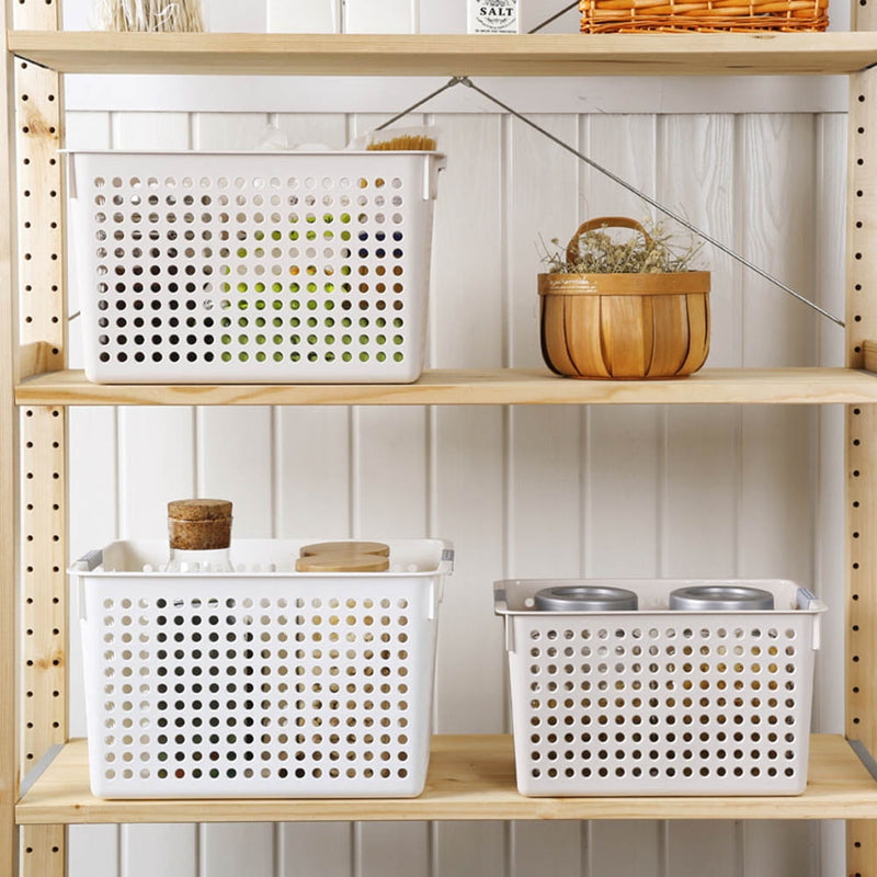 Multi-Purpose Plastic Storage Basket Box - AABA MALL