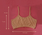 Skin Color Betties Half Body Camisole for Women/Girls | Comfortable Innerwear | Free Size Half Shameez Slip - AABA MALL