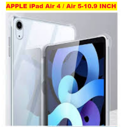 iPad Air 4 / Air 5 10.9 inch - ANTI SHOCK TRANSPARENT BACK CASE