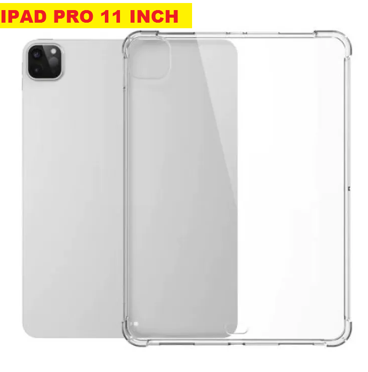 APPLE iPad Pro 11" inch 1st/2nd/3rd/4th Gen 2018/2020/2021/2022 - CLEAR TRANSPARENT BACK CASE