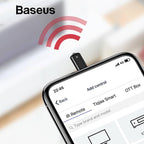 BASEUS  Brand IR Remote Controller For iPhone 8 Pin Smart infrared Remote Control - AABA MALL
