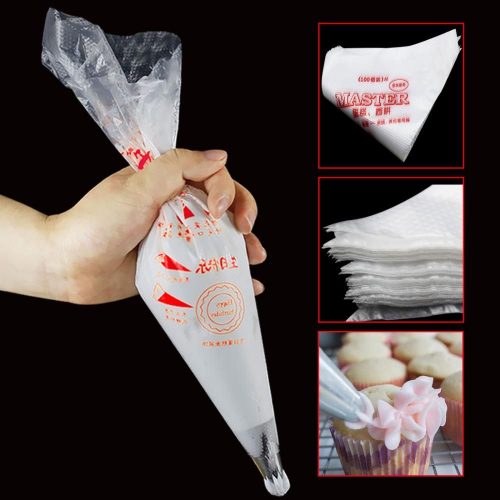 100pcs Icing Bag Disposable big Size  Pastry Piping Bags - AABA MALL
