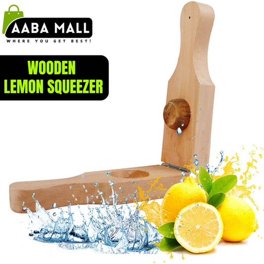 Lemon Squeezer wooden Manual Citrus Hand Press Lemon Juicer