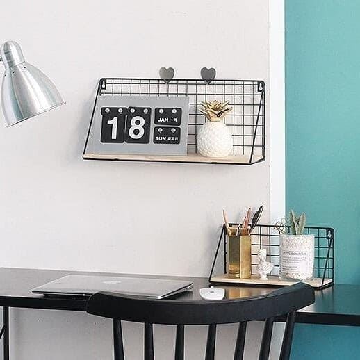 Iron Wall Hanging Storage Shelf