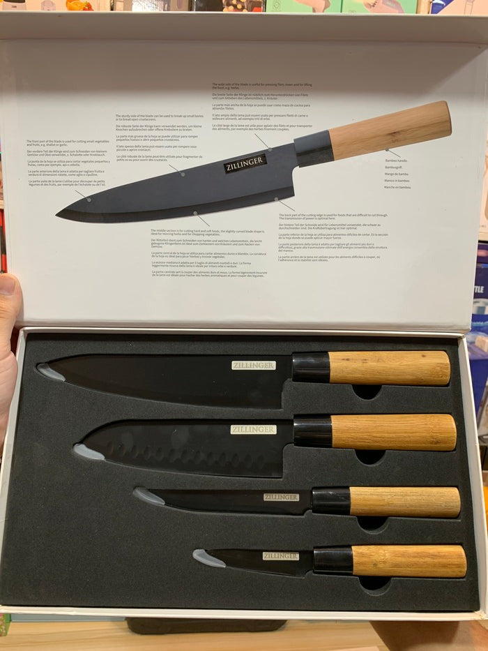 ultra sharp kitchen knife set ergonomic handle chef knives
