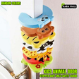 4 Pcs  Child Safety Gate Stoppers | Cute Cow-Shaped Door Stopper & Finger Pinch Guard for Kids