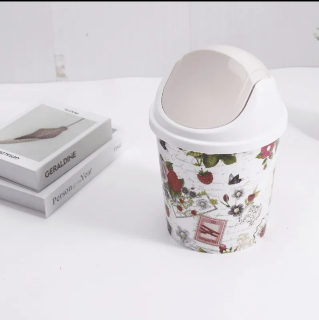 Stylish Waste Bin for Living Room, Bathroom & Kitchen - AABA MALL