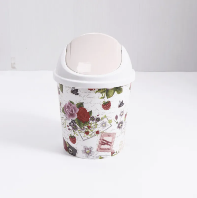 Stylish Waste Bin for Living Room, Bathroom & Kitchen - AABA MALL
