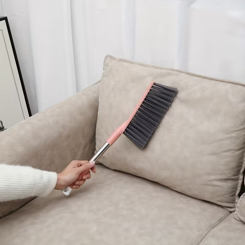 Large Bed Brush with Long Handle – Soft Bristle Household Cleaning Tool