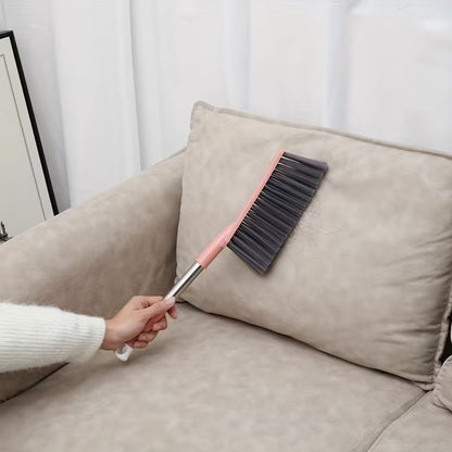 Large Bed Brush with Long Handle – Soft Bristle Household Cleaning Tool