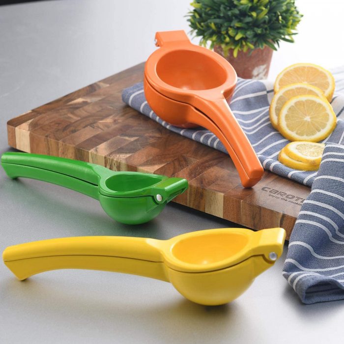 Lemon Squeezer Stainless Steel Lemon Press for Effortless Juice Extraction - AABA MALL