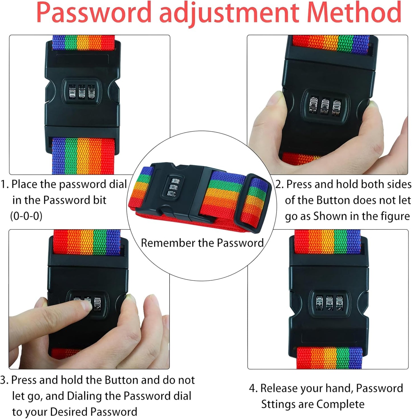 luggage strap, travel strap, suitcase security belt, baggage connector, adjustable travel belt, suitcase organizer strap, anti-slip luggage strap, travel accessories