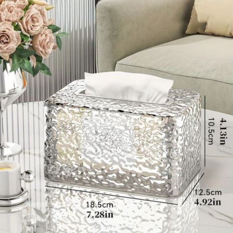 Premium luxury tissue box cover with rabbit design