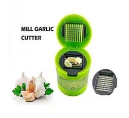 MINI GARLIC CHOPPER - Green