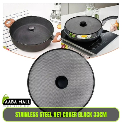 Stainless Steel Net Cover Vessel Cover Multipurpose Mesh Lid - Bowls Lids Hole Stainless Steel