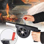 Manual Barbecue Blower BBQ Fan for Outdoor Camping Party - AABA MALL