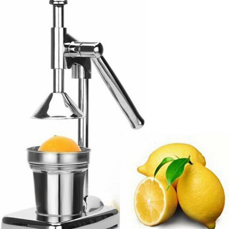 Manual Citrus Juicer Press ? Aluminium Chrome-Plated Commercial Grade Lever Juicer