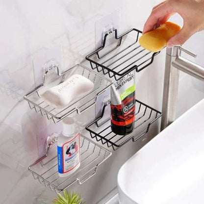 Metal Soap Tray Soap Storage Rack for Bathroom | Rustproof Soap Holder | Bathroom Accessories Organizer