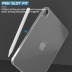 iPad Mini 6 (6th Gen) - 8.3 inch ANTI SHOCK CLEAR TRANSPARENT BACK CASE - AABA MALL