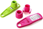 Mini multi-functional tool for grinding and grating ginger and garlic, compact kitchen cutter and mincer