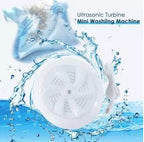 Mini Portable Ultrasonic Turbine Washing Machine Turner - USB Powered - AABA MALL