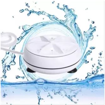 Mini Portable Ultrasonic Turbine Washing Machine Turner - USB Powered - AABA MALL