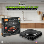 Electric Stove & Hot Plate  ? 1000W Fast Heat-Up Electric Cooker (Easy to Clean)
