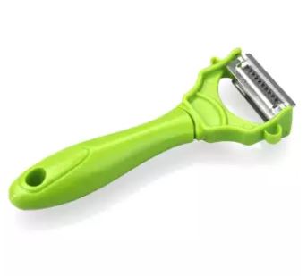Miracle Peeler 2 in 1 Julienne Peeler with Bonus Mandoline Included