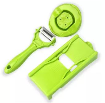 Miracle Peeler 2 in 1 Julienne Peeler with Bonus Mandoline Included