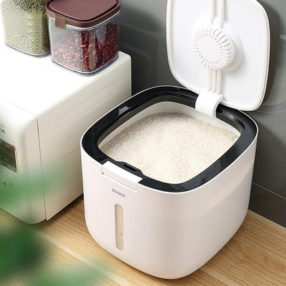 Airtight 5kg Rice Storage Box with Moisture-Proof Lid