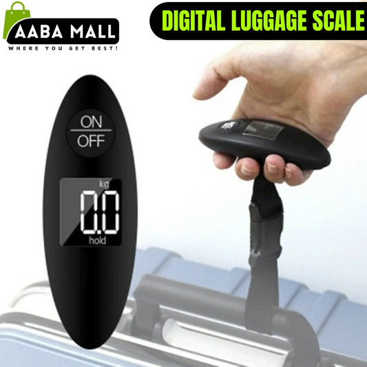 Compact digital luggage scale