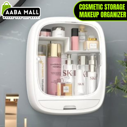 Cosmetic Storage Makeup Organizer for Bathroom Livingroom Wall Boxes, Hanging Beauty Storage Cases,