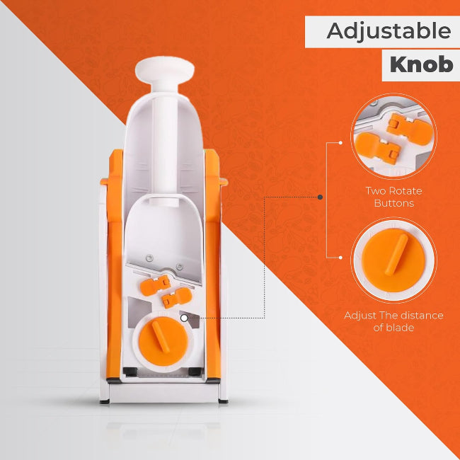 Multifunctional vegetable slicer shredder dicer chopper, adjustable thickness food prep tool with 30 cutting styles for kitchen use