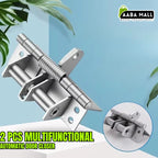 2 Pcs Heavy Duty Multifunctional Self-Closing Door Hinge Spring ? Automatic Door Closer for Doors, Drawers & Windows (2 Pcs)