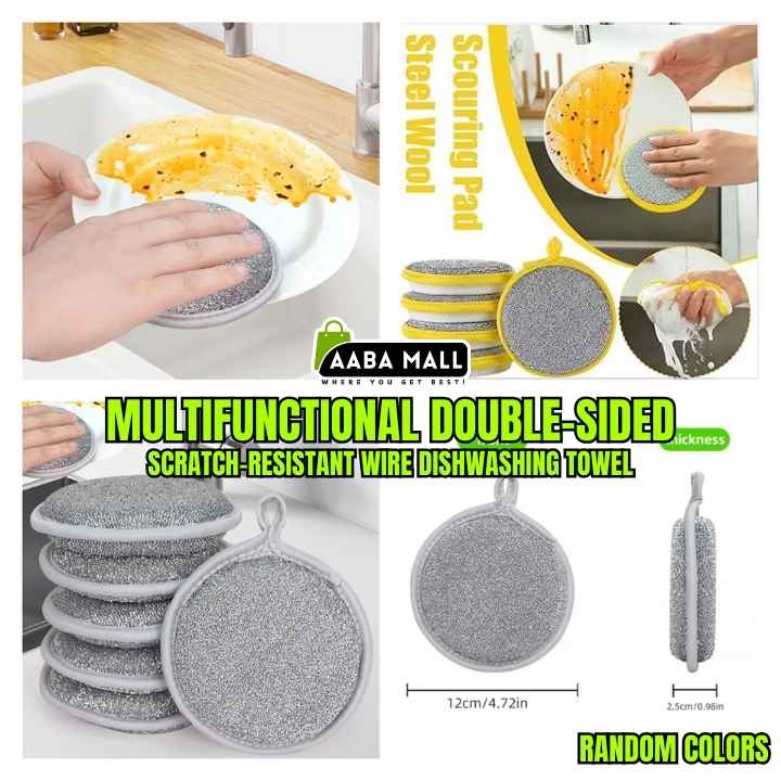 Multifunctional wire cleaning cloth for kitchen