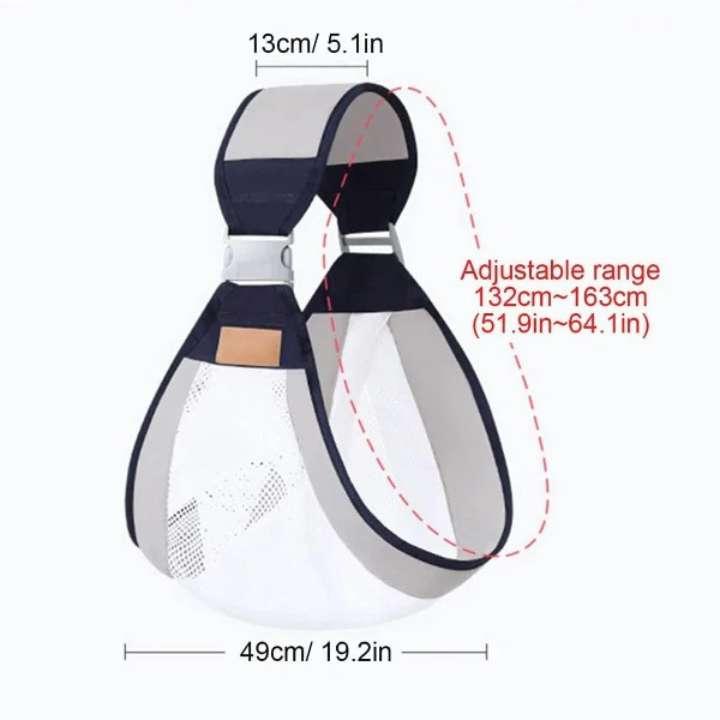 Baby Carrier ? Multifunctional Front Baby Carrier | Breathable 3D Mesh Newborn Carrier Bag