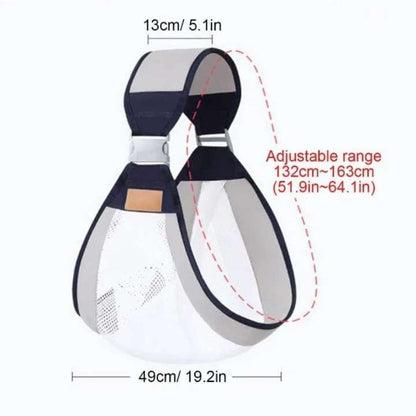 Baby Carrier ? Multifunctional Front Baby Carrier | Breathable 3D Mesh Newborn Carrier Bag