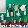 1PC Mobile Holder, Toothbrush Holder Household Wall-mounted Self-adhesive Cactus Design Storage Rack Shaver Organizer Kitchen Bathroom Holder Color