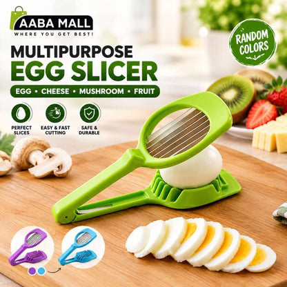 Multipurpose Egg Slicer Cheese Mushroom Cutting Tool | Handheld Fruit Cutter Kitchen Tool