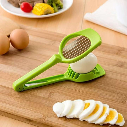 Multipurpose Egg Slicer Cheese Mushroom Cutting Tool | Handheld Fruit Cutter Kitchen Tool
