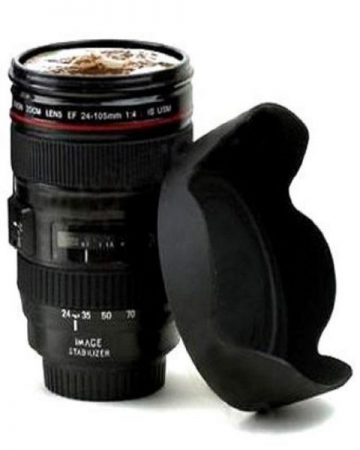 Tea / Coffee Cup Camera Lens Shape