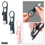 Nail Clippers with Magnifying Glass | Precision Grooming Tool for Fingernails & Toenails