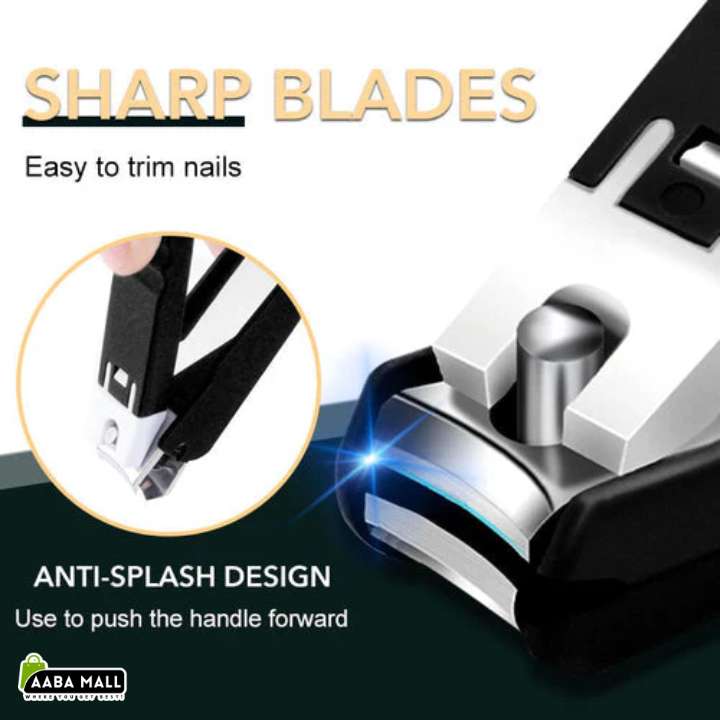 Nail Clippers with Magnifying Glass | Precision Grooming Tool for Fingernails & Toenails