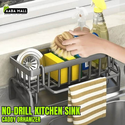 Kitchen_Sink_caddy_orhanizer WITH TOWEL HOLDER 