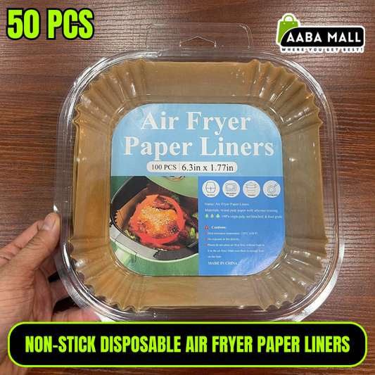air fryer liners, disposable parchment paper, non-stick air fryer sheets, heat resistant air fryer paper, oilproof liners, square air fryer paper, rectangle fryer liner, air fryer accessories, parchment liners for frying.